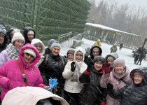 Жители ТОС им. Н.А.Зайцева на осеннем фестивали «Спорт в моде при любой погоде»