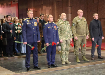 Евгений Чинцов принял участие в Уроке мужества с бойцами СВО для 500 школьников и студентов Москвы