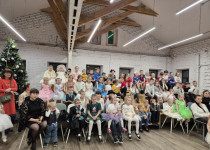 Мария Самоделкина организовала новогодний праздник для детей из многодетных семей Канавинского района