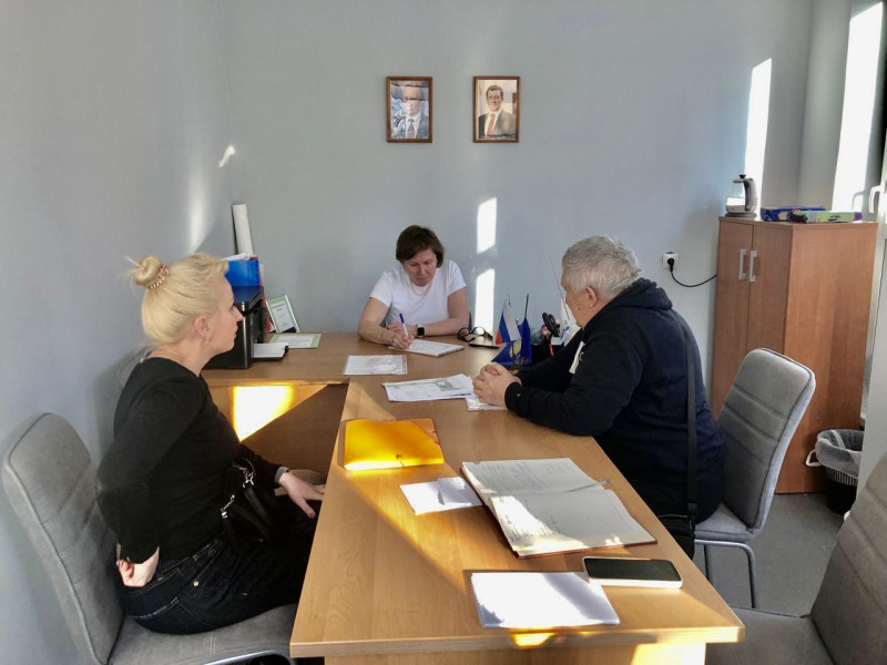 Ольга Балакина провела очередной прием граждан на округе