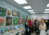 Выставка картин в ТОС микрорайона по улицам Коминтерна — Свободы и поселка Володарский
