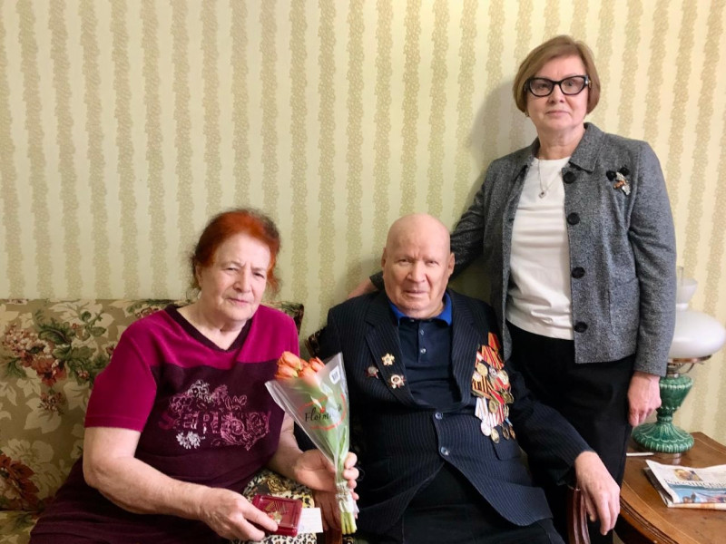 Ольга Балакина: «Преклоняюсь перед мужеством  наших дорогих ветеранов!»