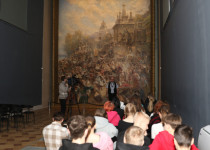 Первыми участниками проекта «Единство - путь к Победе!» стали школьники Советского района