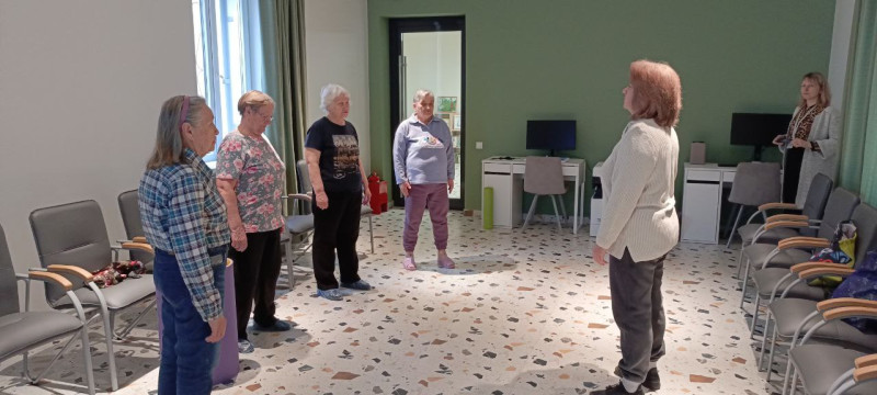 Интуитивная гимнастика для жителей ТОС поселка Комсомольский