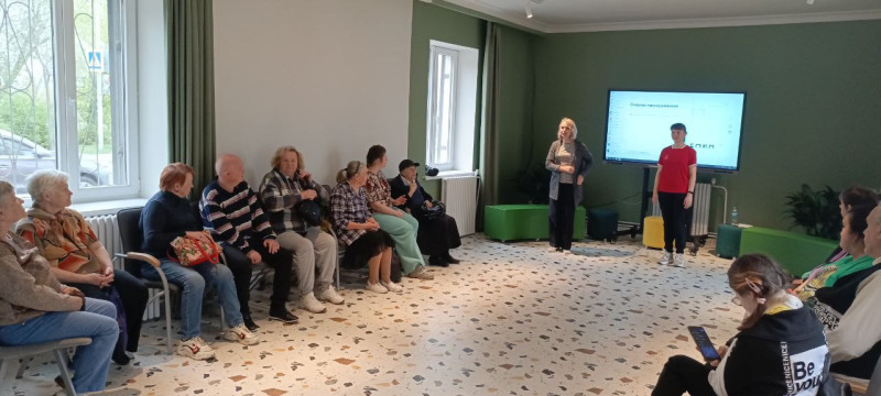 Танцевальная двигательная терапии в ТОС посёлка Комсомольский