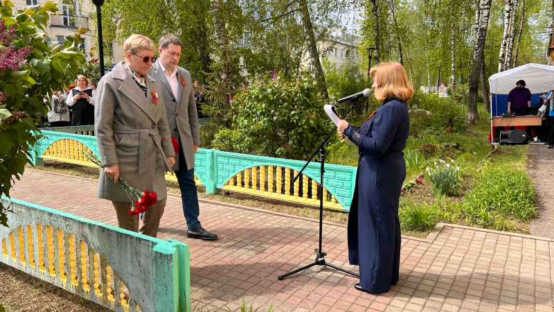 Павел Пашинин поздравил сормовичей с Днем Победы