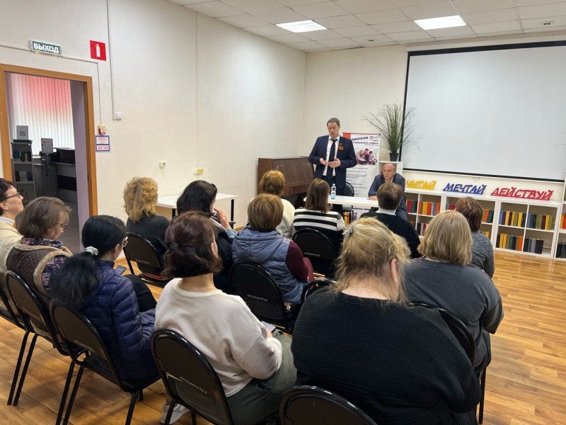 Павел Пашинин продолжает отчетную кампанию