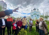 Экологическая экскурсия в ТОС микрорайона «Красные Зори»