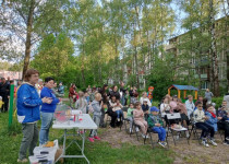 Первый праздник «Всем двором» в ТОС квартала Энгельса и бульвара Юбилейный