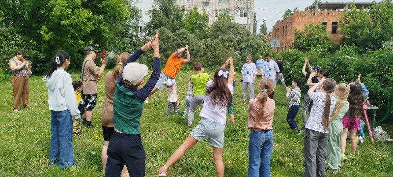 «Играем вместе» в ТОС посёлков Новый и Кооперативный