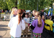 Праздник «Всем двором» в посёлке Мостоотряд, посвящённый 80-летию Великой Победы