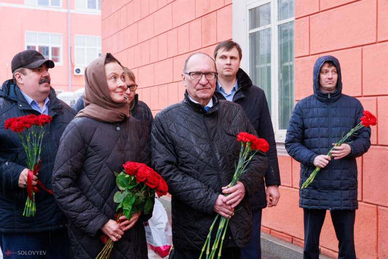 Сергей Дмитриев принял участие в открытии мемориальной доски участнику ВОВ Вячеславу Симачёву