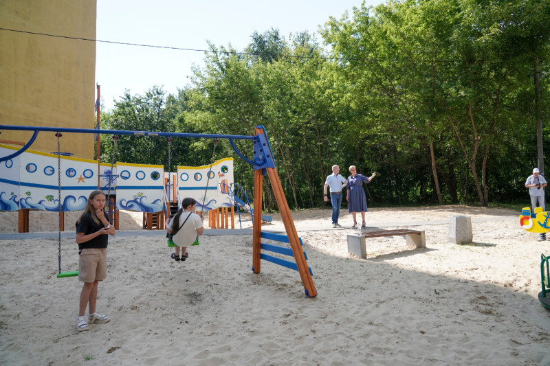 Уникальную для Нижнего Новгорода спортивную площадку для дошкольников сделали в детском саду №60 в рамках проекта «Вам решать!»