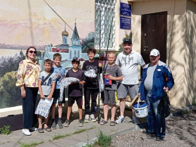 День рыбака в посёлке Новое Доскино