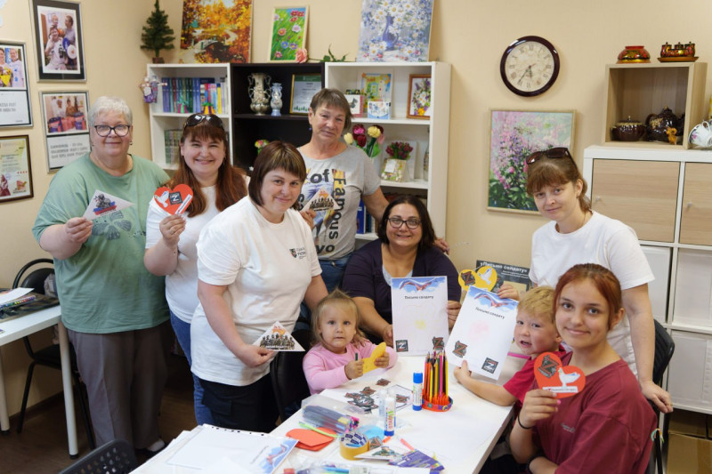 Благотворительная акция «Солдатская почта» состоялась в ТОС №1