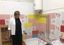 Ольга Балакина проверила готовность детсадов №169 и №182 к новому учебному году