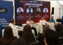 В День города Евгений Чинцов встретился с молодежью