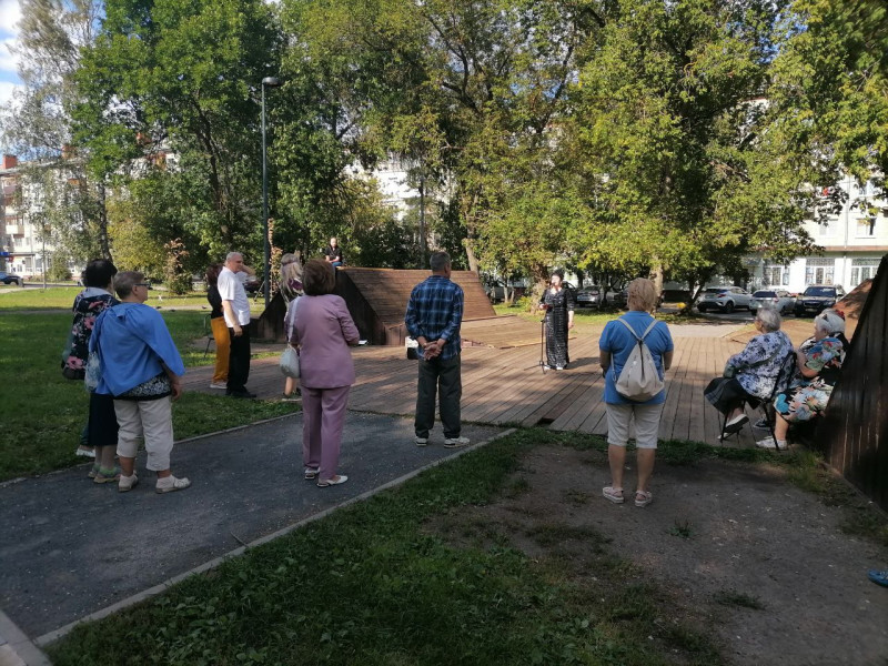 Праздничное мероприятие в сквере им. Прыгунова в честь Дня города