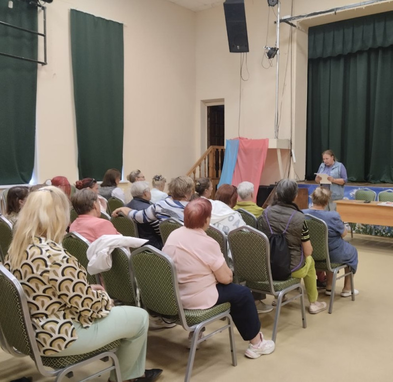 Отчетная конференция в ТОС поселка Копосово