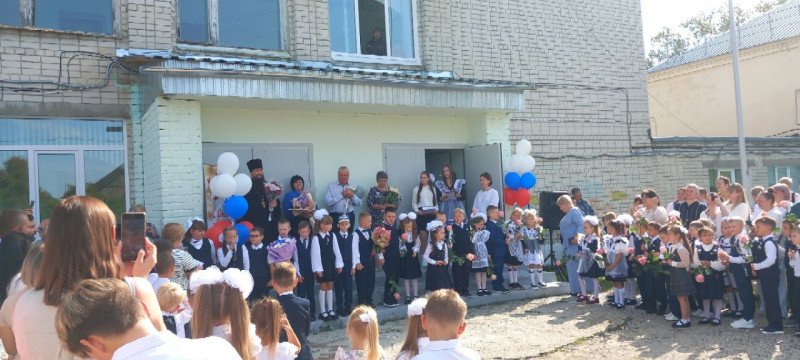 День знаний в микрорайоне Доскино