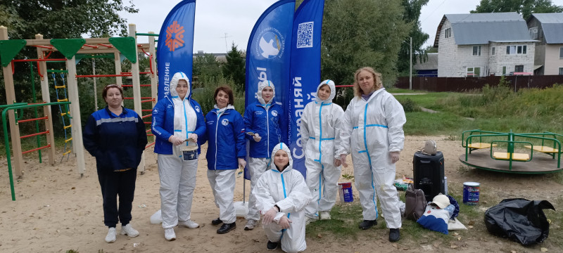 Активные жители ТОС поселка Комсомольский приняли участие в проекте «Сохраняй Нижний»