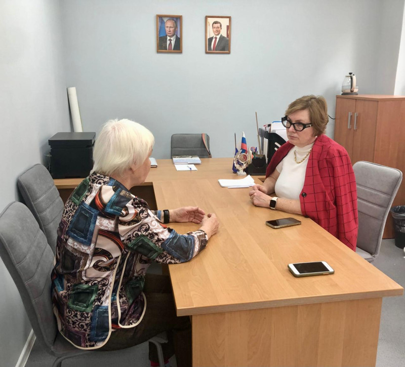 Ольга Балакина провела прием граждан