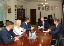 Евгений Чинцов встретился с представителями депутатского объединения ЛДПР в городской Думе Нижнего Новгорода