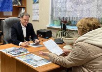 Игорь Теленков провел очередной прием граждан  на своем избирательном округе