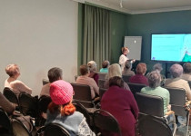 3 декабря жители ТОС посёлка Комсомольский вновь посетили библиотеку имени Ленинского комсомола.