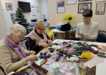 ТОС №1 готовится к Новому году с вдохновением