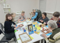 Мастер-класс по рисованию в ТОС № 7