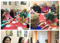 Новогодний вечер отдыха в библиотеке им. А.С. Макаренко для жителей ТОС №10 «Мончегорский»