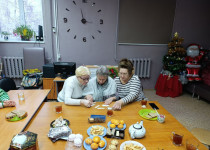 Рождественские посиделки в библиотеке имени Радищева посёлка Мостоотряд