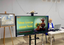 При поддержке Ольги Балакиной в библиотеке им. В.Г. Короленко состоялась викторина о чайных традициях России