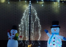 Итоги конкурса «Рождественские огни» в посёлке Новое Доскино