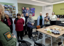 Активисты ТОС № 1 посетили патриотическое пространство «Защитники Отечества»