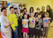 ТОС №6 провел мастер-класс для пациентов Детской больницы №25 к празднику Крещения Господня