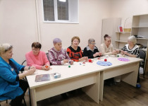 Мастер-класс по плетению кружевных салфеток в ТОС № 3