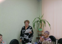 Поэтический вечер «Души прекрасные порывы» прошёл в ТОС № 3