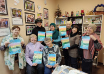 В ТОС № 1 прошли уроки рисования от Л.Г. Скрипниковой