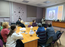 Литературный вечер для жителей ТОС № 16 поселка Мостоотряд при взаимодействии с библиотекой имени А.Н. Радищева