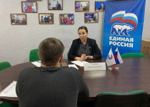 Оксана Смолина провела прием граждан по личным вопросам