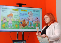 Лекция о герпес-вирусной инфекции в ТОС №14 поселка Новое Доскино