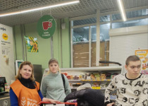 Активисты ТОС №7 поддержали акцию «Корзина доброты»