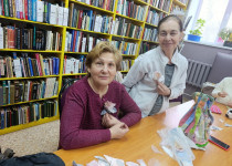 Рукодельницы ТОС № 16 поселка Мостоотряд встречают весну творчеством