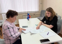 Светлана Досаева провела прием граждан в ТОС «Усиловский»