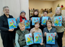 Творческие мастер-классы в ТОС № 1 к 8 Марта