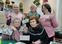 Творческие мастер-классы в ТОС № 1 к 8 Марта