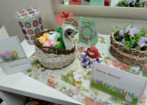 В ТОС № 1 открылась выставка «Весеннее настроение»