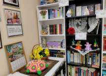 В ТОС № 1 открылась выставка «Весеннее настроение»